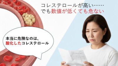 コレステロールは本来、身体に必須の物質のアイキャッチ画像